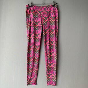 Inspired hearts sz S pink Y2K‎ yoga pants